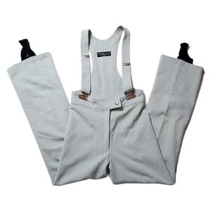 HEAD High waist flare ski pants, snow pants, Skiwear, green, vintage